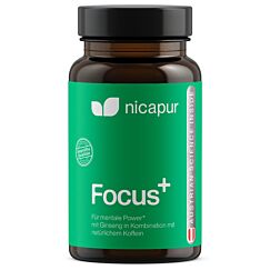 NICApur Focus+ Kapseln 60 Stück