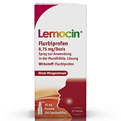 Lemocin Flurbiprofen Spray gegen Halsschmerzen 15ml