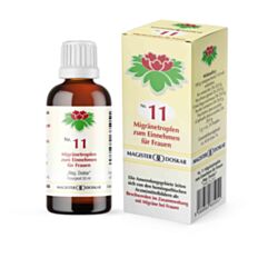 Magister Doskar Tropfen Nr. 11 Migränetropfen für Frauen 50ml