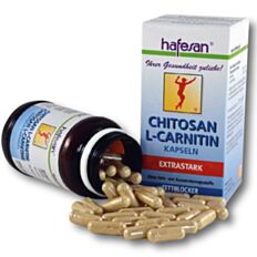Hafesan Chitosan + L-Carnitin Kapseln 60 Stk.