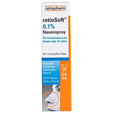 Ratiosoft Nasenspray 0,1% 10ml