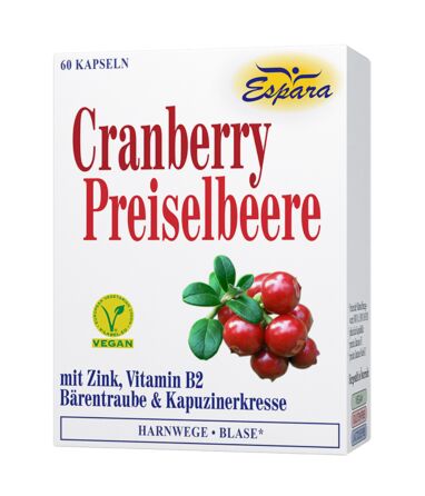Vitamin C Kapseln 180 Stk Cranberry Bei Blasenentzündung & gesunde Harnwege 