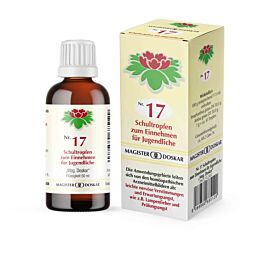 Magister Doskar Tropfen Nr. 17 Schultropfen für Jugendliche 50ml