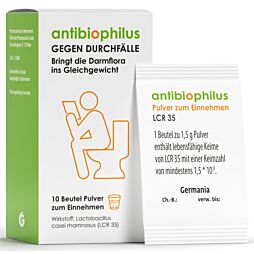 Antibiophilus Beutel 10 Stück