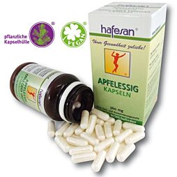 Hafesan Apfelessig 360mg Kapseln 60 Stkück