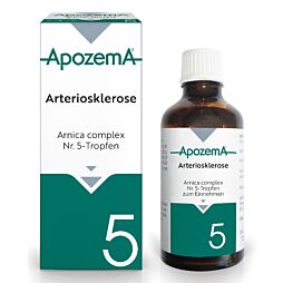 Apozema Tropfen Nr. 5 Arteriosklerose - Arnica complex 50ml