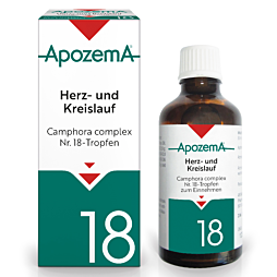 Apozema Tropfen Nr. 18 Herz & Kreislauf - Camphora complex 50ml