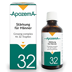 Apozema Tropfen Nr. 32 Stärkung für Männer - Ginseng complex 50ml