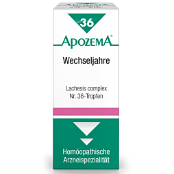 Apozema Tropfen Nr. 36 Wechseljahre - Lachesis complex 50ml