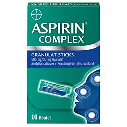 Aspirin Complex Granulat Direkt Sticks 10 Stück