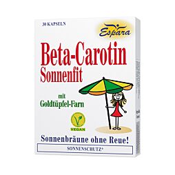 Espara Beta-Carotin Sonnenfit Kapseln 30 Stück