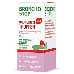 Bronchostop Bronchitis akut Tropfen