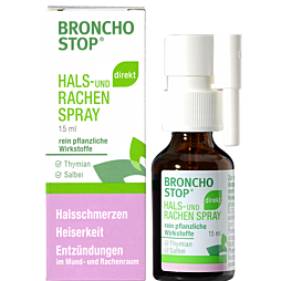Bronchostop Hals- & Rachenspray 15ml