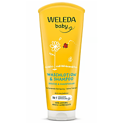 Weleda Calendula Waschlotion & Shampoo 200ml