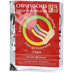 Chinesisches Entgiftungspflaster 2 Stück Pflaster 