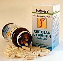 Hafesan Chitosan + L-Carnitin Kapseln 60 Stk.