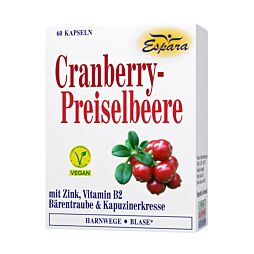 Espara Cranberry-Preiselbeere Kapseln 60 Stück