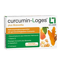 Curcumin-Loges plus Boswellia Kapseln