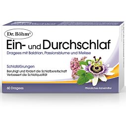 Dr. Böhm Ein- u. Durchschlaf Dragees 60 Stück