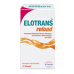 Elotrans reload Pulver zur Herstellung einer Trinklösung 15 Stück