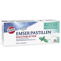 Emser Pastillen Minzfrische zuckerfrei 30 Stück