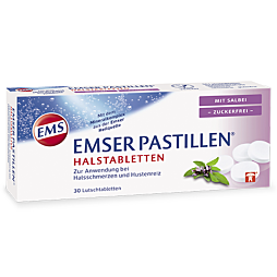 Emser Pastillen Salbei zuckerfrei 30 Stück