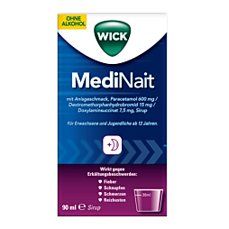 Wick MediNait Erkältungssirup für die Nacht