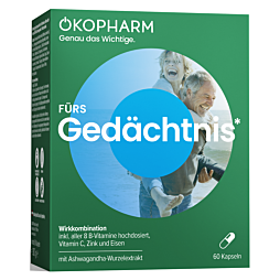 Ökopharm GEDÄCHTNIS Wirkkombination Kapseln 60 Stück