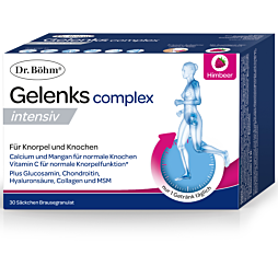Dr. Böhm Gelenks-Complex Intensiv Brause Himbeer 30 Stück