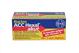 Husten ACC Hexal Brausetabletten 600mg 10 Stück