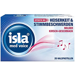 Isla Med Voice Kirsche Pastillen