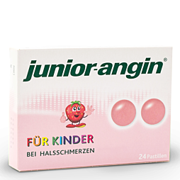 Junior Angin Halsschmerz Pastillen 24 Stück