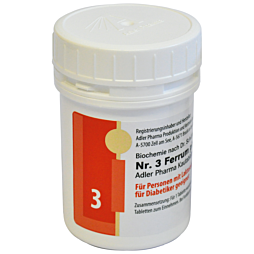 Schüßler Salze Kautabletten Nr. 3 Ferrum phosphoricum D12 100g