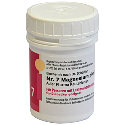 Schüßler Salze Kautabletten Nr. 7 Magnesium phosphoricum D6 100g