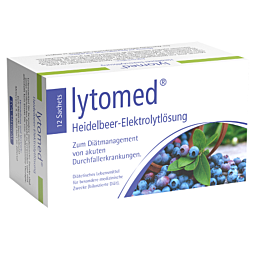 Lytomed Heidelbeer-Elektrolytlösung 12 Stück
