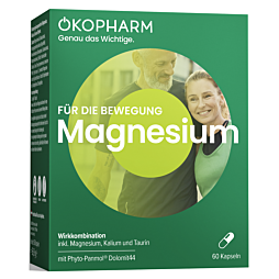 Ökopharm MAGNESIUM Wirkkombination Kapseln 60 Stück