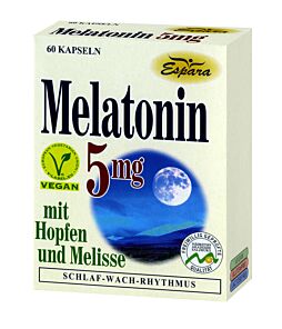 Espara Melatonin 5mg Kapseln 60 Stück