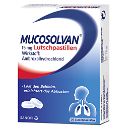 Mucosolvan Lutschpastillen 15mg 20 Stück