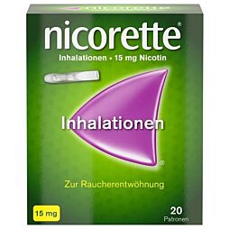 Nicorette Inhalationen 15mg 20 Stück