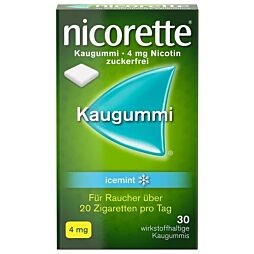 Nicorette Kaugummi Icemint 4mg 