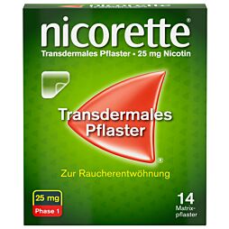 Nicorette transdermales Pflaster 25mg/16h 14 Stück