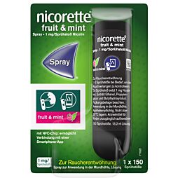 Nicorette Spray Fruit & Mint 1mg