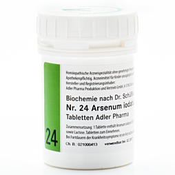 Schüßler Salze Nr. 24 Arsenum iodatum D12