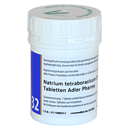 Schüßler Salze Nr. 32 Natrium tetraboracicum D12 100g