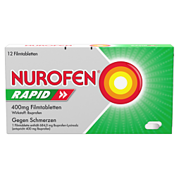 Nurofen Rapid 400mg Ibuprofen Filmtabletten 12 Stück