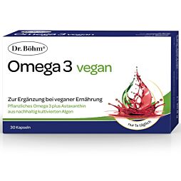 Dr. Böhm Omega 3 vegan Kapseln 30 Stück