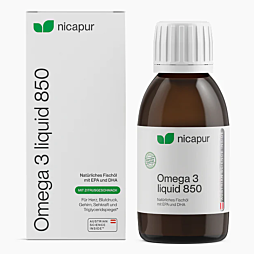 NICApur Omega 3 liquid 850mg 150ml