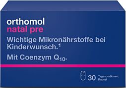 Orthomol Natal Pre Kinderwunsch Kapseln 30 Stück