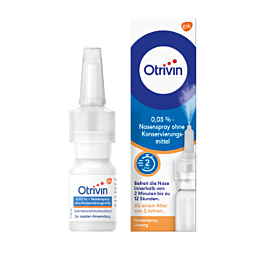 Otrivin Nasenspray 0,05% ohne Konservierungsmittel 10ml