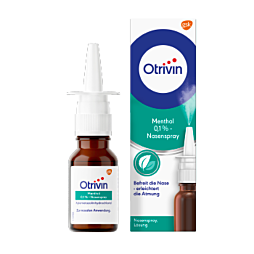 Otrivin Nasenspray 0,1% mit Menthol 15ml